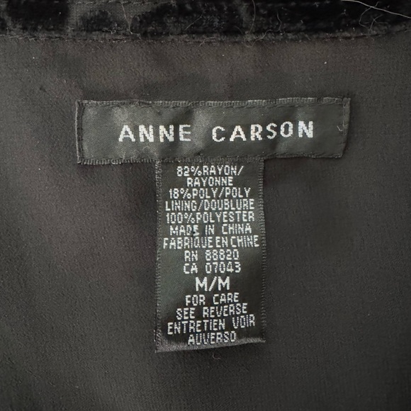 Anne Carson Ruffle Boho Blouse - Picture 4 of 4